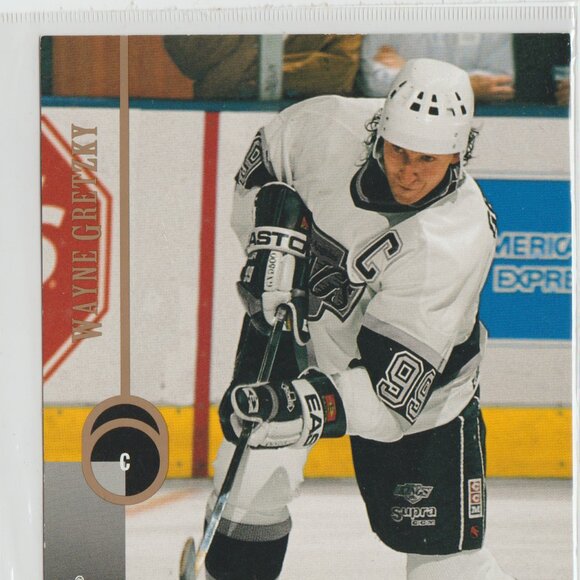 Wayne Gretzky LA Kings 1994-1995 Upper Deck Oversize Jumbo Hockey Card  #1 5x7 - Picture 2 of 5